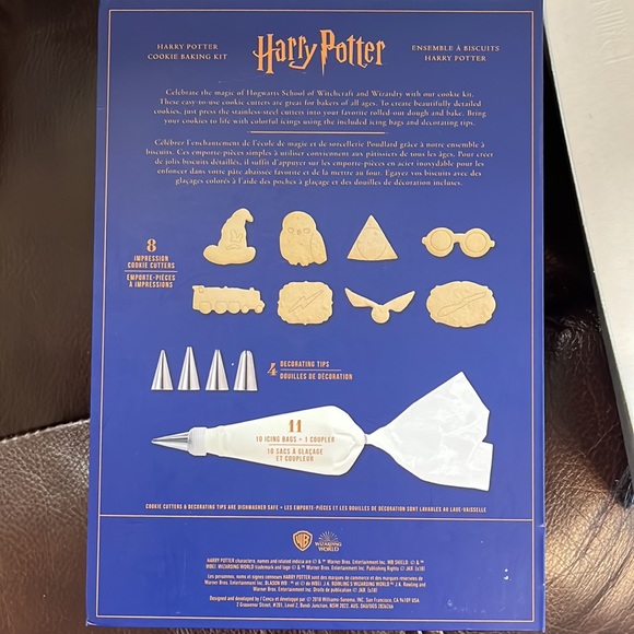 Williams Sonoma Harry Potter cookie Baking kit New - Picture 7 of 9